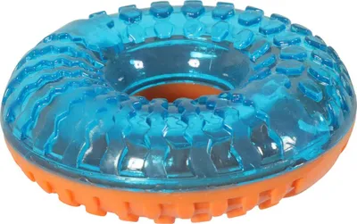 Lodër për qen Zolux TAO Donut, 8.5cm, notuese, shumëngjyrëshe - 2