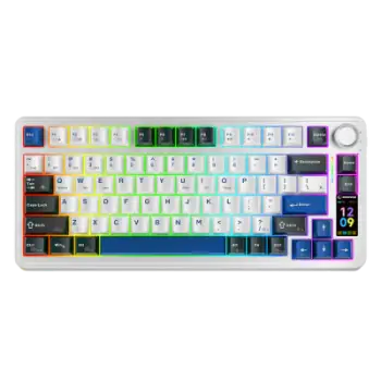Tastierë Mekanike Rampage Quell Pro Wireless Hot-Swap RGB me PBT Keycaps