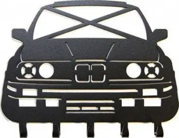 Varëse çelësash BMW E30 Drift, 30x38 cm, metal, e zezë