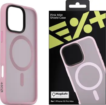 Mbulese telefon Next One Mist Shield MagSafe, për iPhone 16 Pro Max, rozë