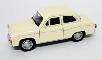 Makina lodër Welly FSM Syrena 105, shkalla 1:39, metal, ngjyrë krem