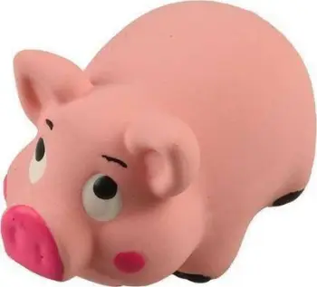 Lodër për qen Duvoplus Innocent Pig, lateks, derrkuc rozë