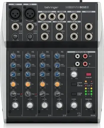Mikser audio Behringer Xenyx 502S, 5 kanale, USB, i zi