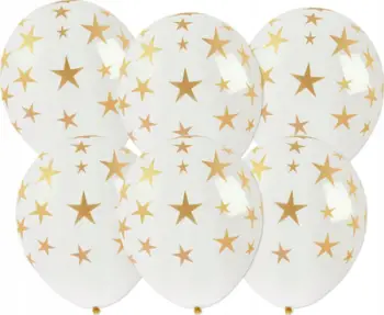 Balon dekorativ ARPEX PBH OP6SZT KB8190, me yje, ngjyrë ari