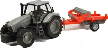 Lodër traktor me disk kultivues Pegaz Toys, plastikë rezistente, për fëmijë 3+
