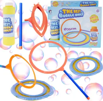 Set për flluska sapuni Swede Soap Bubble Making, për fëmijë 3+, shumë i madh, shumëngjyrësh