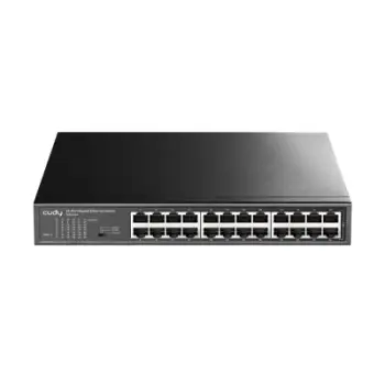 Gigabit Switch Cudy GS1024 3.0 – 24 Porta, 10/100/1000 Mbps, Unmanaged, Metal, Rack/Desk
