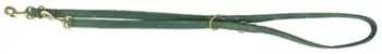 Leckë për qen Trixie Pure Adjustable, lëkurë, 2 m 25 mm, ngjyrë sage