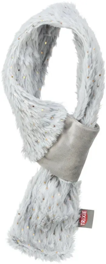 Shall festiv për qen Trixie Xmas, M 70 cm, gri