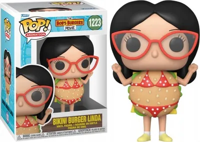 Figurë vinyl Funko Pop Animation Bob’s Burgers Linda Bikini Burger, 10cm, shumëngjyrëshe - 1