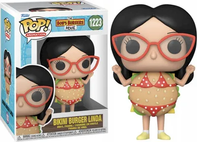 Figurë vinyl Funko Pop Animation Bob’s Burgers Linda Bikini Burger, 10cm, shumëngjyrëshe - 3