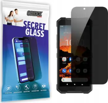 Xham mbrojtës privatësie Grizz SecretGlass për MyPhone Hammer Professional BS21, xham qeramik