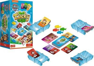 Lojë tavoline Spin Master Lucky Game Paw Patrol 02593, familjare, për fëmijë - 3