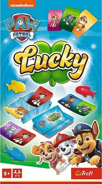 Lojë tavoline Spin Master Lucky Game Paw Patrol 02593, familjare, për fëmijë - 4