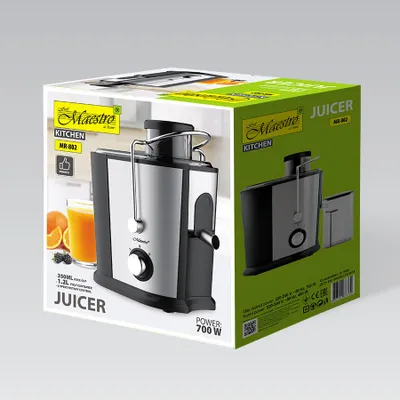 Shtrydhëse frutash Maestro MR-802, 700W, e zezë - 4