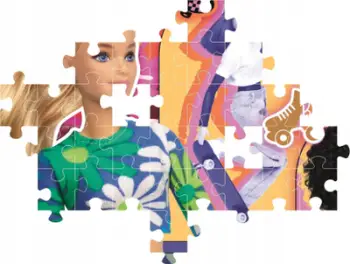 Puzzle Barbie Clementoni, 104 pjesë, shumëngjyrëshe