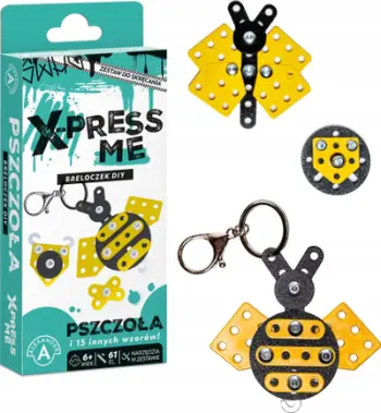 Varëse çelësash Alexander X press Me DIY Bee ALEX, set 61 pjesë, shumëngjyrëshe