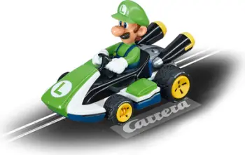 Makina garuese Carrera GO Nintendo Mario Kart 8 Luigi, për pistë Carrera GO, shumëngjyrëshe