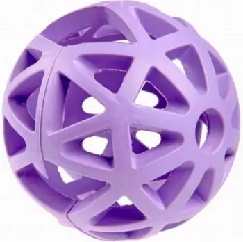 Lodra për qen Toby's Choice Spiderweb Ball Small, top rrjetë gome, diametër 7 cm, e gjelbër