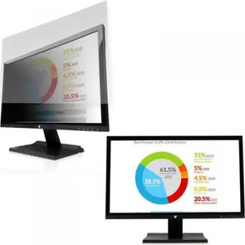 Filtër privatësie për monitor V7 PS24.0WA2-2N, 24", raport 16:10, i zi