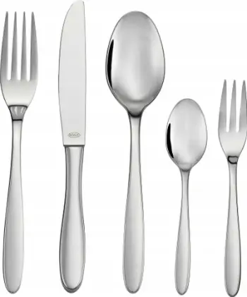 Set takëmesh RÖSLE CULTURE, 60 copë, çelik inox, i argjendtë