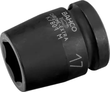 Çelës tubular goditës Bahco Impact, 1/2", 20 mm, i zi