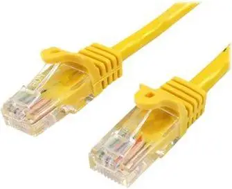 Kabllo patchcord StarTech RJ45, Cat. 5e, 5m, e verdhë