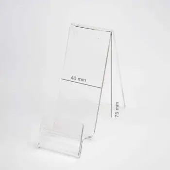 Mbajtëse universale telefoni, 40x75mm, transparente