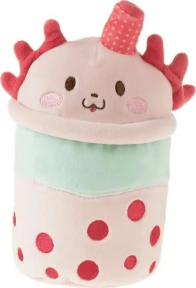 Lodër pelushi EPEE Bubble Tea Bąblusie Strawberry Creature 600561, 21cm, luleshtrydhe, rozë - 1