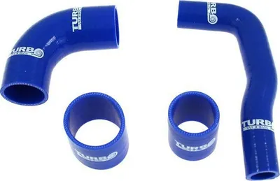 Gypa silikoni TurboWorks për marrje ajri, Subaru Impreza WRX STI GC8 GF8 EJ20 97-98, të zinj - 1