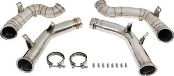 Downpipe TurboWorks Mercedes Benz AMG GT63 GT63S, 76mm, çelik inoks