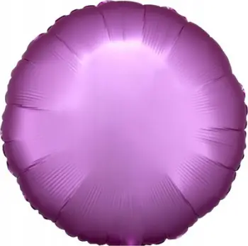 Balon folje Flamingo Lustre, rrumbullakët, 43cm, rozë