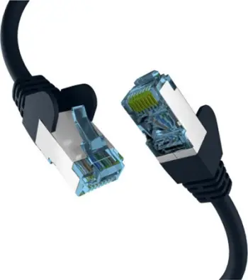 Kabllo rrjeti EFB Elektronik EC020200158, Cat7 S FTP, 20m, e zezë