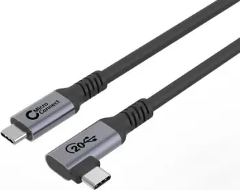 Kabllo USB C Microconnect USB3.2CC5 a, USB 3.2 Gen 2x2, 5m, e zezë