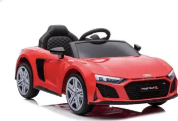 Makina elektrike për fëmijë Lean Cars Audi R8 Lift A300, me bateri, e kuqe