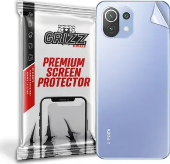 Fletë mbrojtëse për pjesën e pasme GrizzGlass për Xiaomi 11 Lite 5G, SatinSkin, transparente
