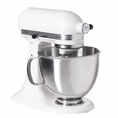 Mikser qëndror KitchenAid Artisan 125, 4.8L, 10 shpejtësi, ngjyrë krem - 1