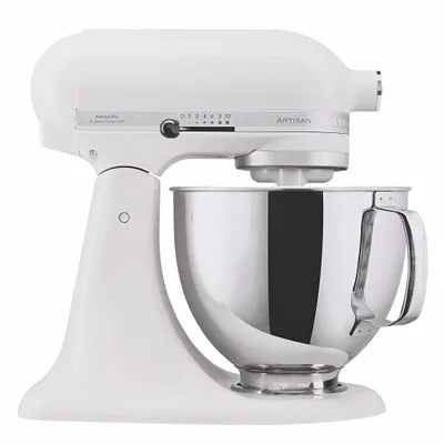 Mikser qëndror KitchenAid Artisan 125, 4.8L, 10 shpejtësi, ngjyrë krem - 4