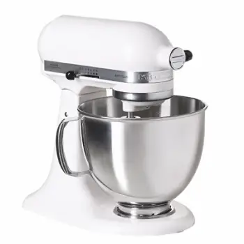 Mikser qëndror KitchenAid Artisan 125, 4.8L, 10 shpejtësi, ngjyrë krem