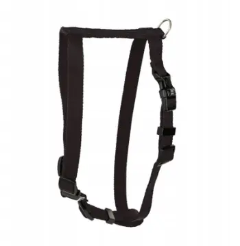 Ham për qen Barry King Classic, S M 40 65 cm, 16mm, i zi