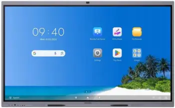 Panel interaktiv Hikvision DS-D5B65RB/FP, 65", 4K UHD, Android 14, i zi