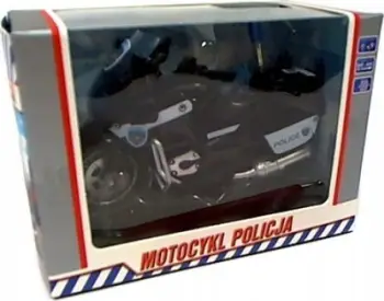 Lodër motoçikletë policore Hipo M1217U, 13 cm, dritë dhe zë, shumëngjyrëshe