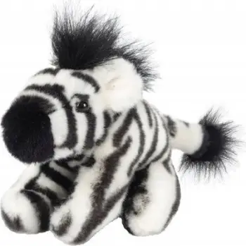 Lodër pelushi Beppe Zebra 13716, 13cm, bardh e zi