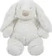 Lodër pelushi Beppe Rabbit Charlotte, 25cm, e bardhë