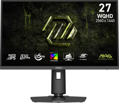 Monitor gaming MSI MAG 274QPF X, 27", WQHD 2560x1440, 320Hz, i zi - 1