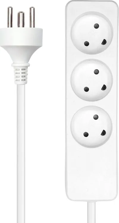 Zgjatues ProXtend Danish Power Strip, 3 dalje, 10m, i bardhë - 2