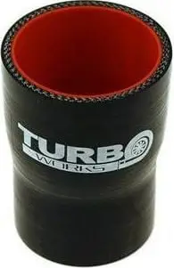 Reduktor i drejtë silikoni TurboWorks Pro, 45-51mm, i zi