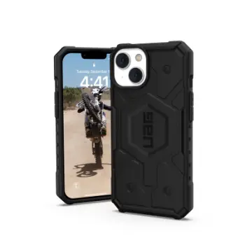 Këllëf telefoni UAG Pathfinder për iPhone 14, 6.1", me magnet MagSafe, i zi
