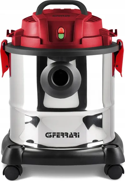 Fshesë me korent G3Ferrari G90028, 1000W, depozitë 20L, inox e kuqe - 3