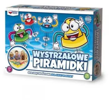 Lojë tavoline Alexander Wystrzałowe Piramidki, 4 lojtarë, 3+